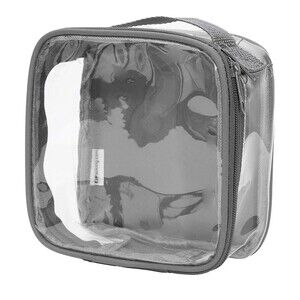 Clear TSA Approved 3-1-1 Travel Toiletry Bag for Carry On/Quart Size Transpar...